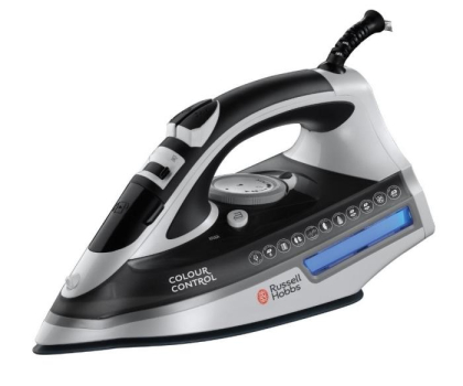 Żelazko Russell Hobbs Żelazko Colour Control 19840-56 2400W biało-czarne